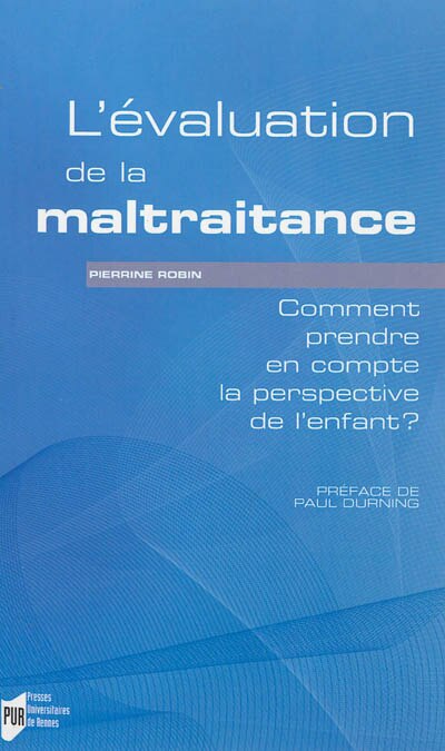 Couverture_L' évaluation de la maltraitance