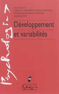 Couverture_Développement et variabilités