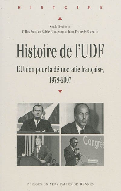 Couverture_Histoire de l'UDF