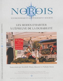 Front cover_Norois, n°231. Les modes d'habiter à l'épreuve de la durabilité