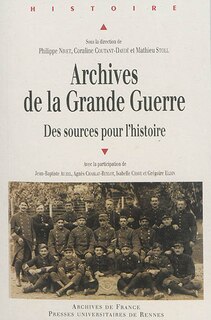 Front cover_Archives de la Grande Guerre