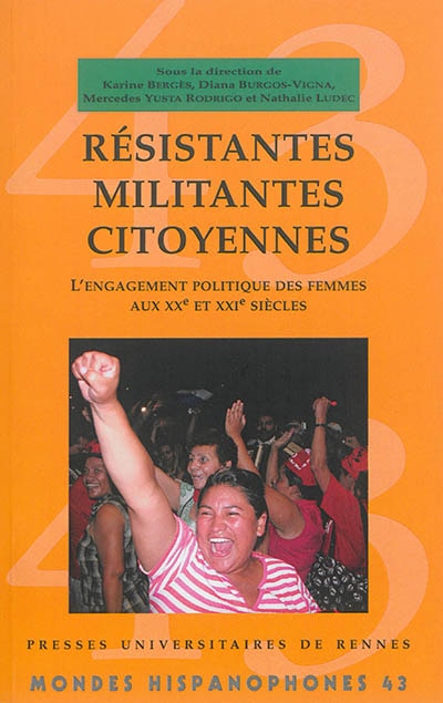 Couverture_Résistantes, militantes, citoyennes