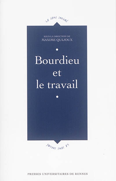 Front cover_Bourdieu et le travail