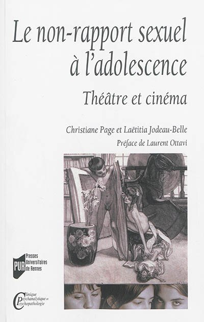 Front cover_Le non-rapport sexuel à l'adolescence