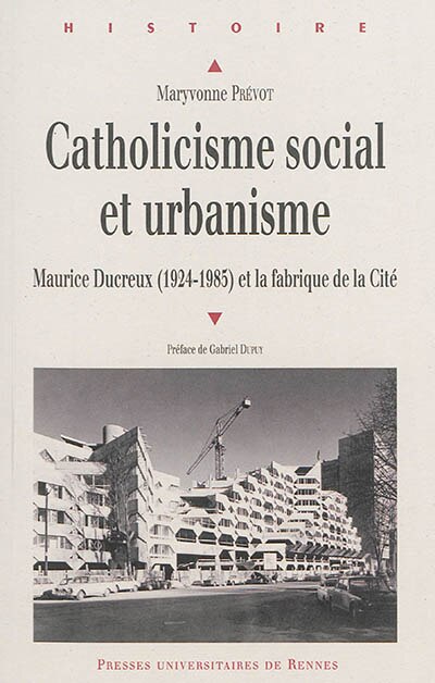 Front cover_Catholicisme social et urbanisme