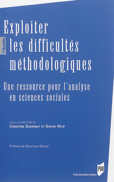 Couverture_Exploiter les difficult&eacute;s m&eacute;thodologiques