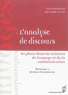 Couverture_L' analyse de discours
