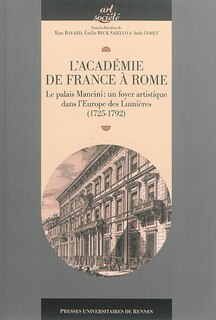 Couverture_L' Académie de France à Rome