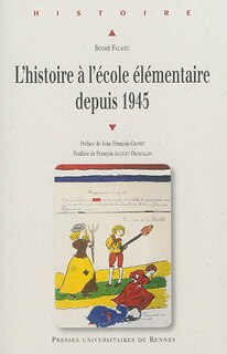 Couverture_L' histoire à l'école élémentaire depuis 1945