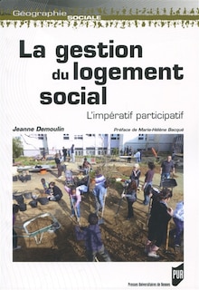 Front cover_La gestion du logement social