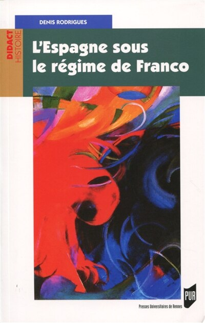 Front cover_L' Espagne sous le régime de Franco
