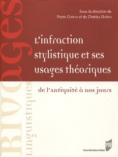 Front cover_L' infraction stylistique et ses usages théoriques