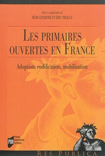Front cover_Les primaires ouvertes en France