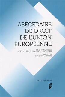 Front cover_Abécédaire de droit de l'Union européenne