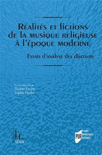 Front cover_Réalités et fictions de la musique religieuse à l'époque moderne