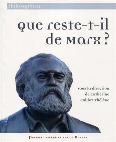 Couverture_Que reste-t-il de Marx...?
