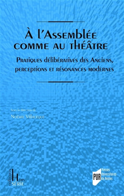 Front cover_A l'Assemblée comme au théâtre