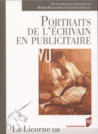 Front cover_Portrait de l'&eacute;crivain en publicitaire