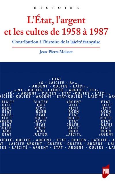 Front cover_L' Etat, l'argent et les cultes de 1958 à 1987