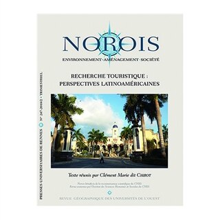 Front cover_Norois, n°247. Recherche touristique