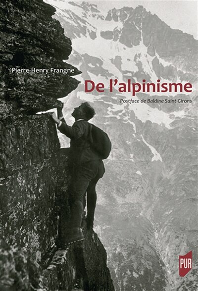 Couverture_De l'alpinisme