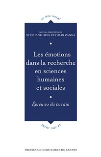 Front cover_Les émotions dans la recherche en sciences humaines et sociales