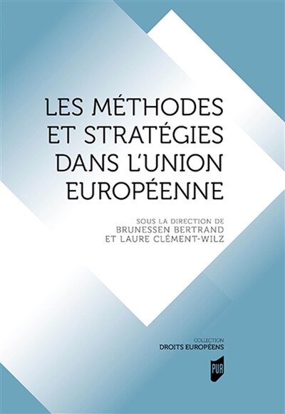 Front cover_Méthodes et stratégies dans l'Union européenne