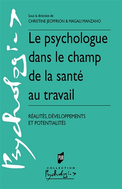 Front cover_Le psychologue dans le champ de la santé au travail