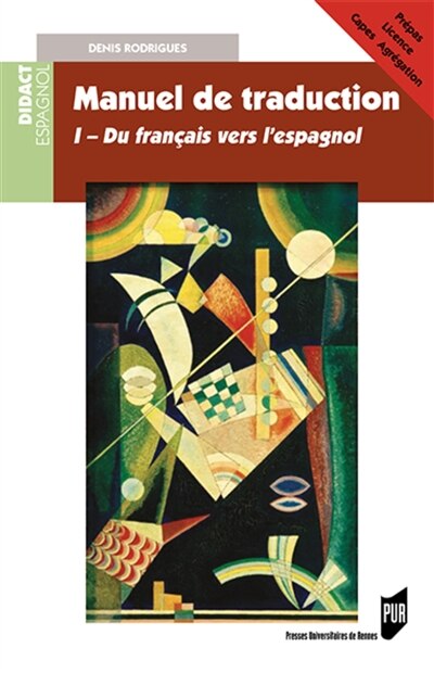 Couverture_Du fran&ccedil;ais vers l'espagnol