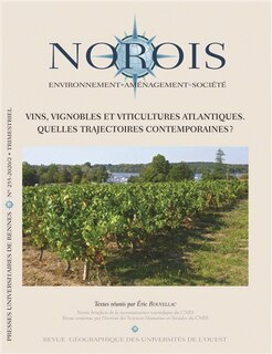 Front cover_Norois, n°255. Vins, vignobles et viticultures atlantiques