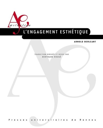 Front cover_L'engagement esthétique
