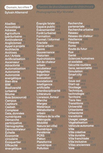 Front cover_Demain, les villes ?