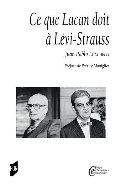 Front cover_Ce que Lacan doit à Lévi-Strauss