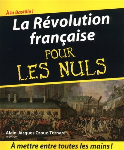 Front cover_La Révolution française pour les nuls