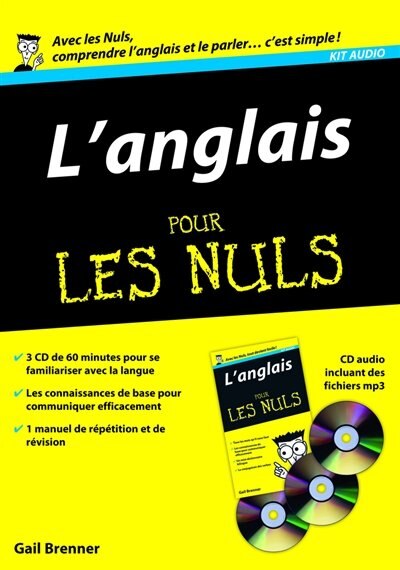 ANGLAIS..LES NULS (KIT AUDIO) 1L+3CD