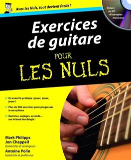 Couverture_Exercices de guitare pour les nuls
