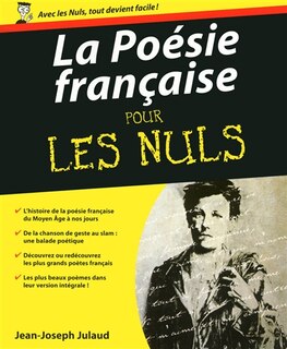 Front cover_La poésie française pour les nuls