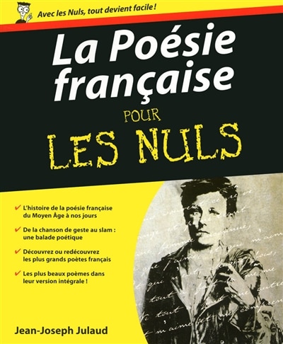 Front cover_La poésie française pour les nuls