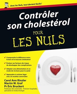 Front cover_Contrôler son cholestérol pour les nuls