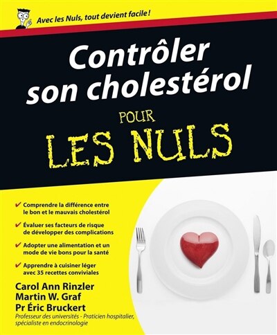 Front cover_Contrôler son cholestérol pour les nuls