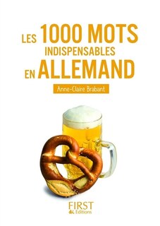 Couverture_Les 1.000 mots indispensables en allemand : mini-lexique français-allemand, allemand-français pour tout comprendre et tout dire