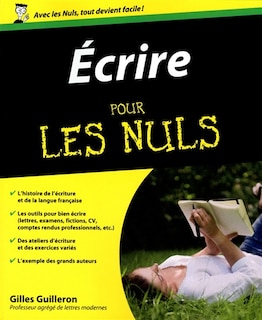 Couverture_Ecrire pour les nuls