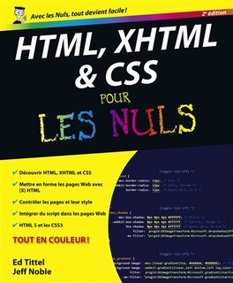 Couverture_HTML, XHTML & CSS pour les nuls