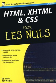 Front cover_HTML, XHTML & CSS pour les nuls