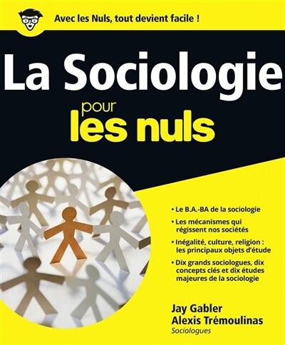 Front cover_LA SOCIOLOGIE POUR LES NULS