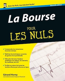 Front cover_La Bourse pour les nuls