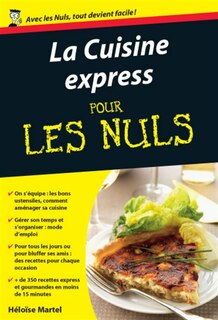 Couverture_La cuisine express pour les nuls