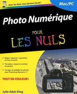 Front cover_Photo numérique pour les nuls : Mac-PC