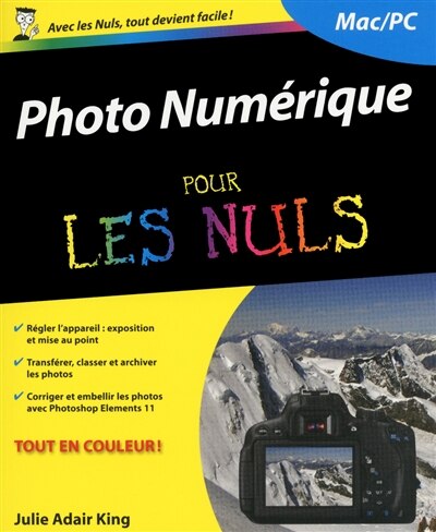 Front cover_Photo numérique pour les nuls : Mac-PC