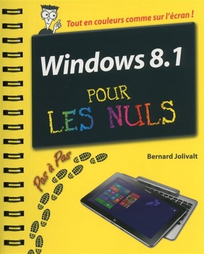 Front cover_Windows 8.1 pour les nuls : pas à pas